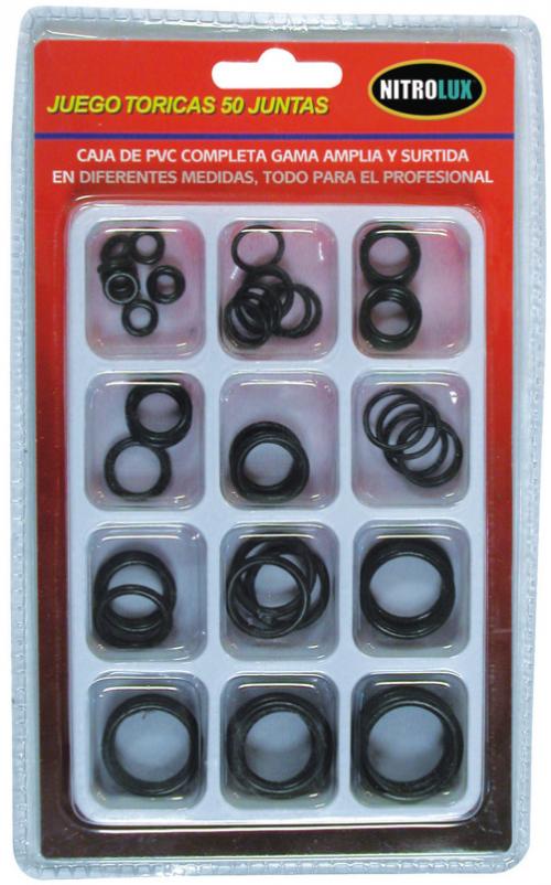 ASSORTED RINGS METRIC SEALS 50 PCZ - REF. 7550